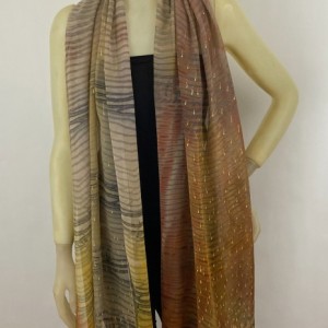 Hand Painted Silk Scarf $350 