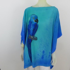 Hand Painted Silk Tunic $600