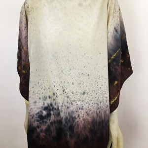 Hantd Painted Silk Tunic 