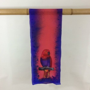 Hand Painted Silk Scarf $250