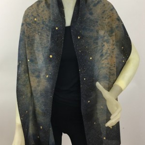 Hand Painted Silk Scarf $75