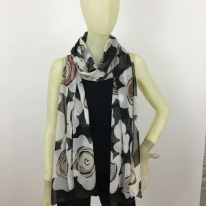 Hand Painted Silk Scarf $400