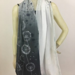 Hand Painted Silk Scarf $175